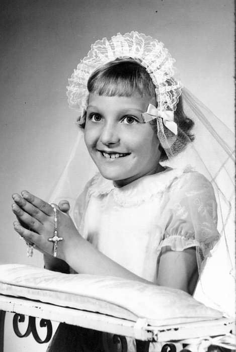 Garner, IA, catholic, history of Iowa, first communion, Iowa History, Johnson, JB, communion, Iowa, Religion