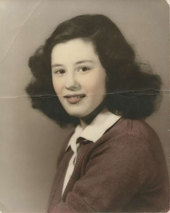 Albia, IA, history of Iowa, Iowa History, sweater, Iowa, Lennie, Daniel, hairstyle, Portraits - Individual