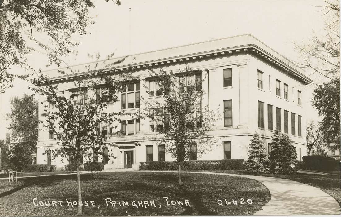 Dean, Shirley, history of Iowa, Iowa, Primghar, IA, Cities and Towns, Iowa History, courthouse