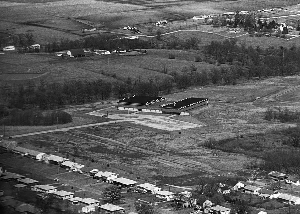 history of Iowa, Iowa History, Ottumwa, IA, high school, Aerial Shots, Iowa, Lemberger, LeAnn, Schools and Education