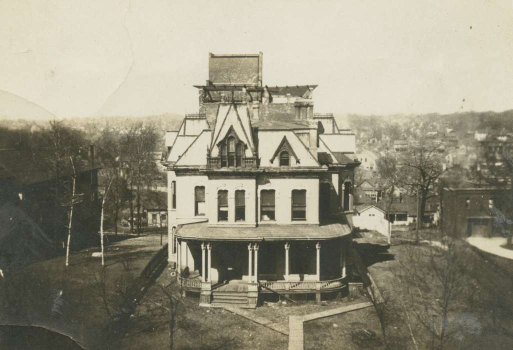 Traer, IA, Moore, Merlin, Aerial Shots, house, Iowa History, Iowa, history of Iowa