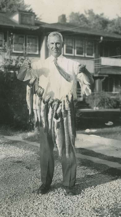 Clear Lake, IA, history of Iowa, Iowa History, fish, Iowa, Outdoor Recreation, McMurray, Doug, Portraits - Individual