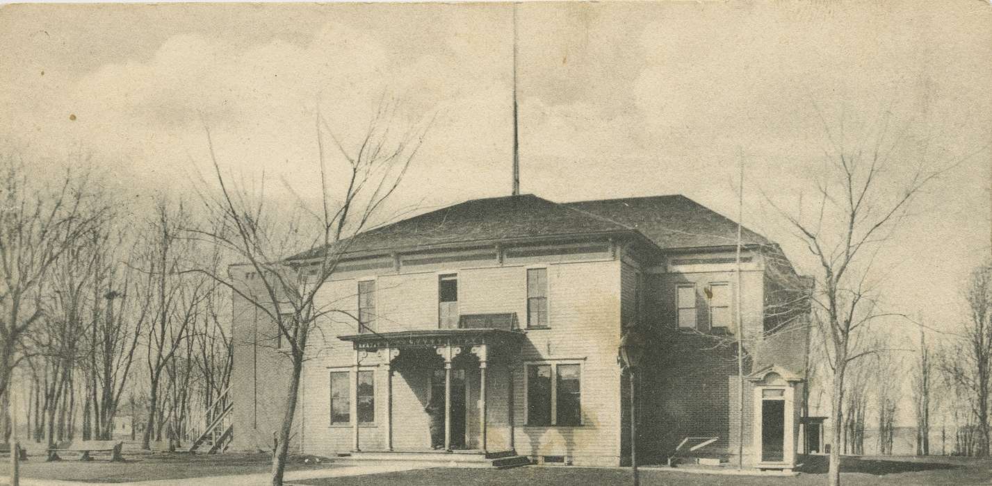 Dean, Shirley, Iowa, Cities and Towns, Pocahontas, IA, history of Iowa, courthouse, Iowa History