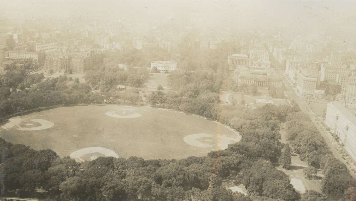 Travel, Iowa, McMurray, Doug, capitol, Washington, DC, Aerial Shots, Cities and Towns, mall, street, history of Iowa, baseball, Iowa History, park