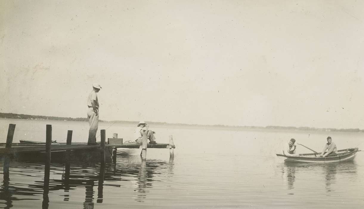 Outdoor Recreation, Iowa, dock, McMurray, Doug, boat, Lakes, Rivers, and Streams, lake, Clear Lake, IA, history of Iowa, Iowa History