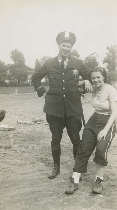 Portraits - Group, Campopiano Von Klimo, Melinda, history of Iowa, uniform, Iowa History, Prisons and Criminal Justice, police officer, Iowa, Forest Park, IL