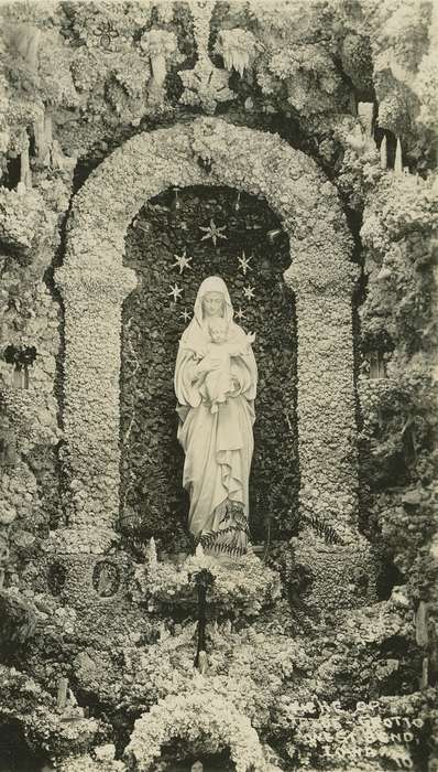 West Bend, IA, history of Iowa, Religious Structures, Iowa, Iowa History, Palczewski, Catherine, grotto