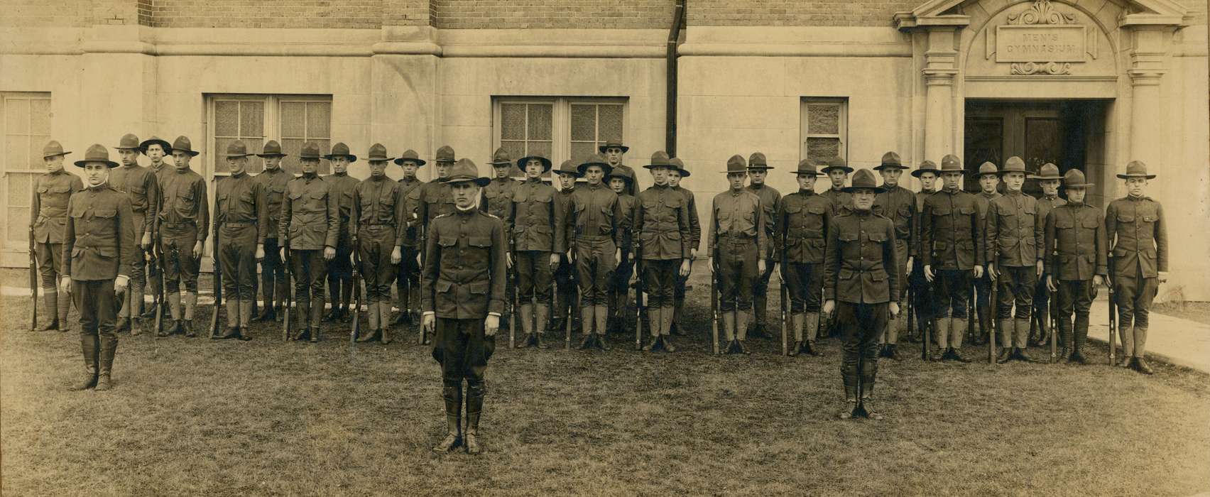 Military and Veterans, history of Iowa, Iowa History, battalion, uni, iowa state normal school, military training, UNI Special Collections & University Archives, Iowa, Schools and Education, university of northern iowa