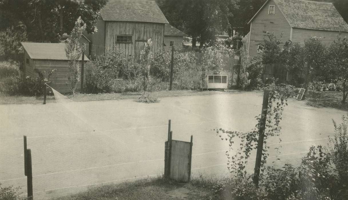 Iowa, tennis court, history of Iowa, Sports, Iowa History, McMurray, Doug, Webster City, IA