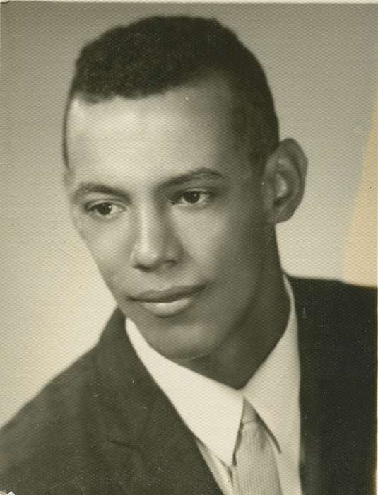 Iowa History, african american, man, Iowa, history of Iowa, Robinson, Claudia, Portraits - Individual, People of Color, Marshalltown, IA