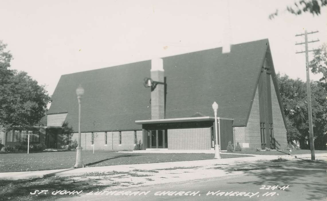 Cities and Towns, Iowa History, Iowa, church, Waverly, IA, Palczewski, Catherine, Religious Structures, history of Iowa