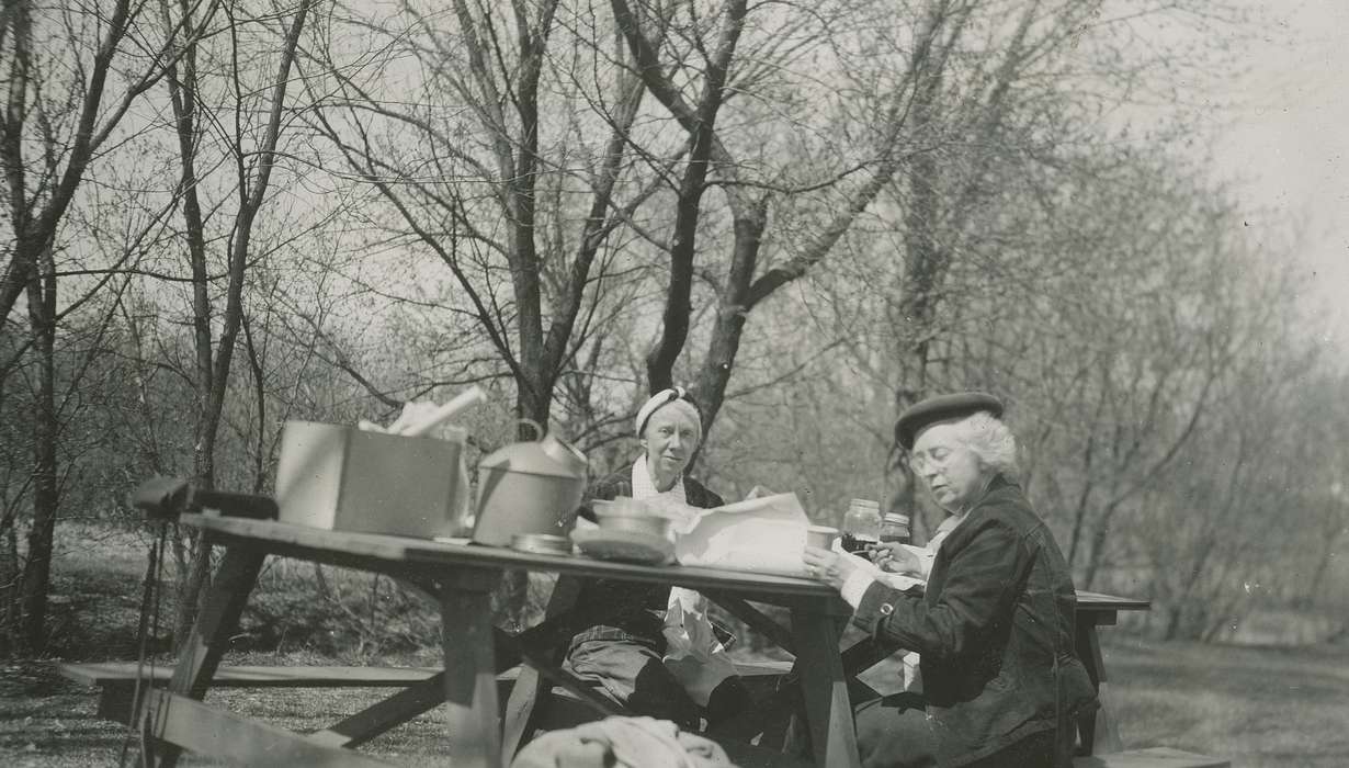 picnic table, history of Iowa, Food and Meals, McMurray, Doug, Iowa History, Iowa, Webster City, IA
