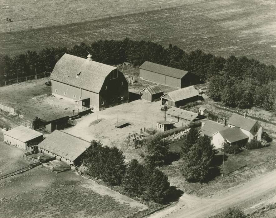 history of Iowa, Iowa History, Blake, Gary, Barns, Aerial Shots, Iowa, Farms, Hazleton, IA
