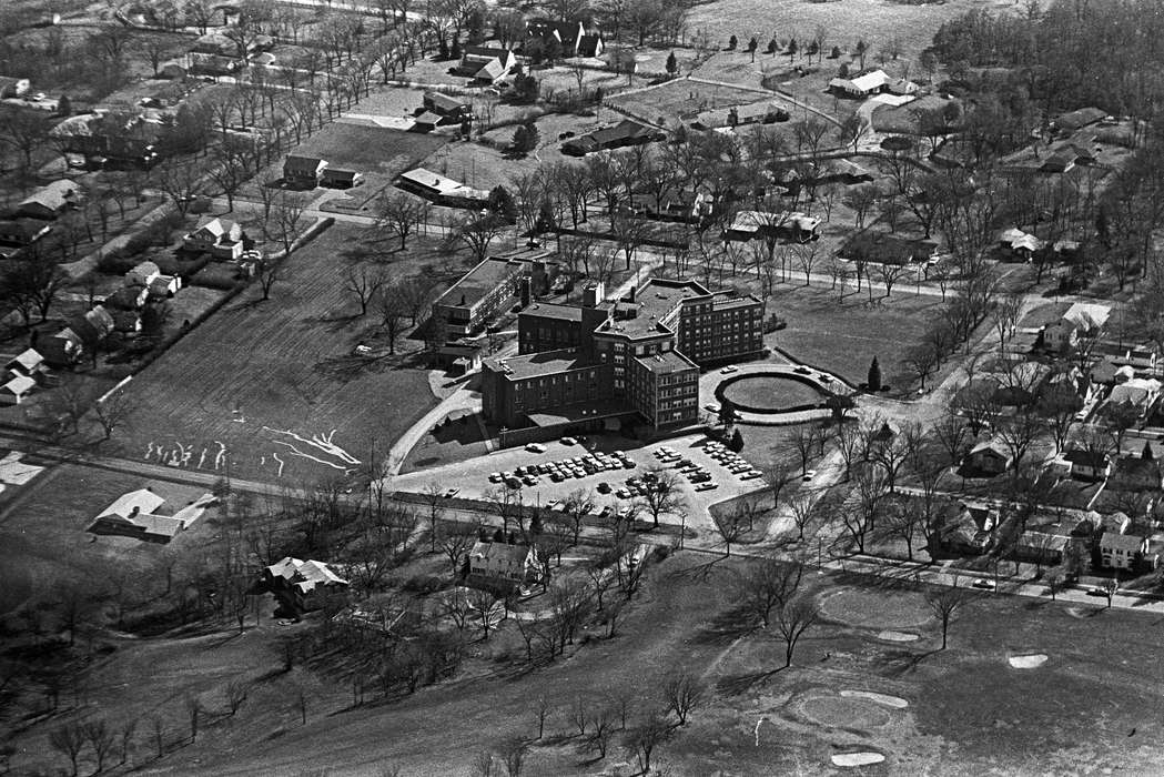 history of Iowa, Iowa History, Ottumwa, IA, Lemberger, LeAnn, Aerial Shots, Iowa, hospital, Hospitals