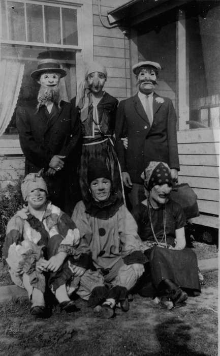 Iowa, Iowa History, Albia, IA, halloween, history of Iowa, Holidays, Lennie, Daniel, costume