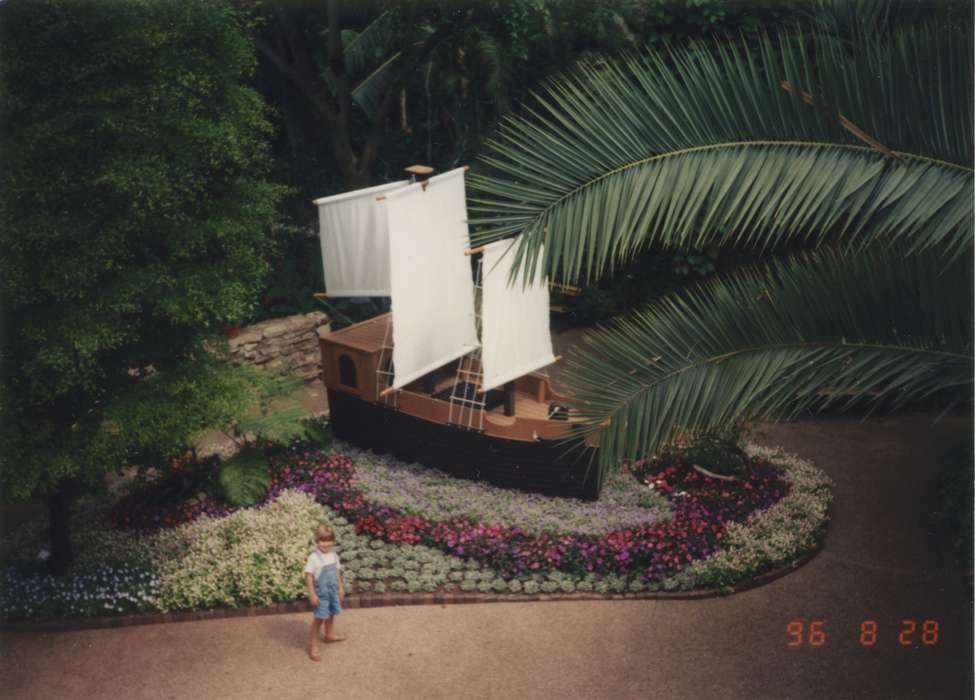 Travel, Pocahontas, IA, history of Iowa, Iowa History, Clark, Paula, garden, ship, Iowa, Children