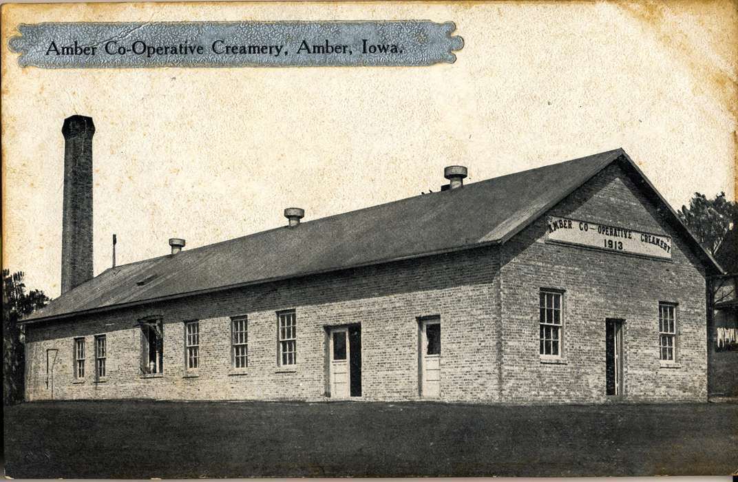 Businesses and Factories, Iowa History, Iowa, Anamosa Library & Learning Center, Anamosa, IA, history of Iowa, creamery