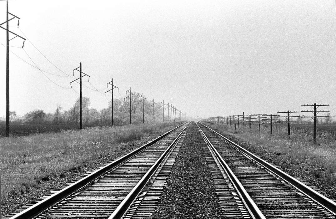 Iowa History, train track, Iowa, Lemberger, LeAnn, Ottumwa, IA, history of Iowa, railway, Landscapes