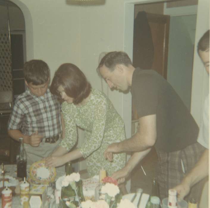 history of Iowa, Iowa History, IA, dining room, Families, pop, Scholtec, Emily, Iowa, Homes, dress, Food and Meals, Children