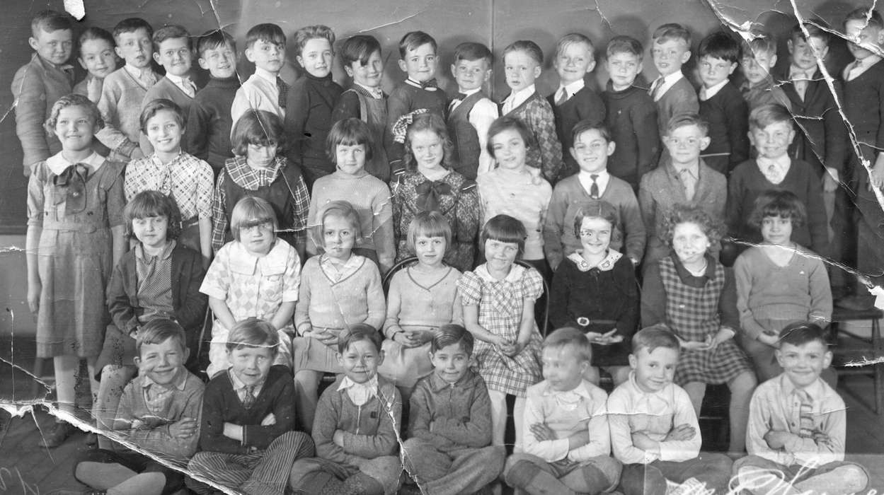 class, Cedar Falls, IA, history of Iowa, Iowa History, Shaw, Marilyn, school, Iowa, Schools and Education, Children