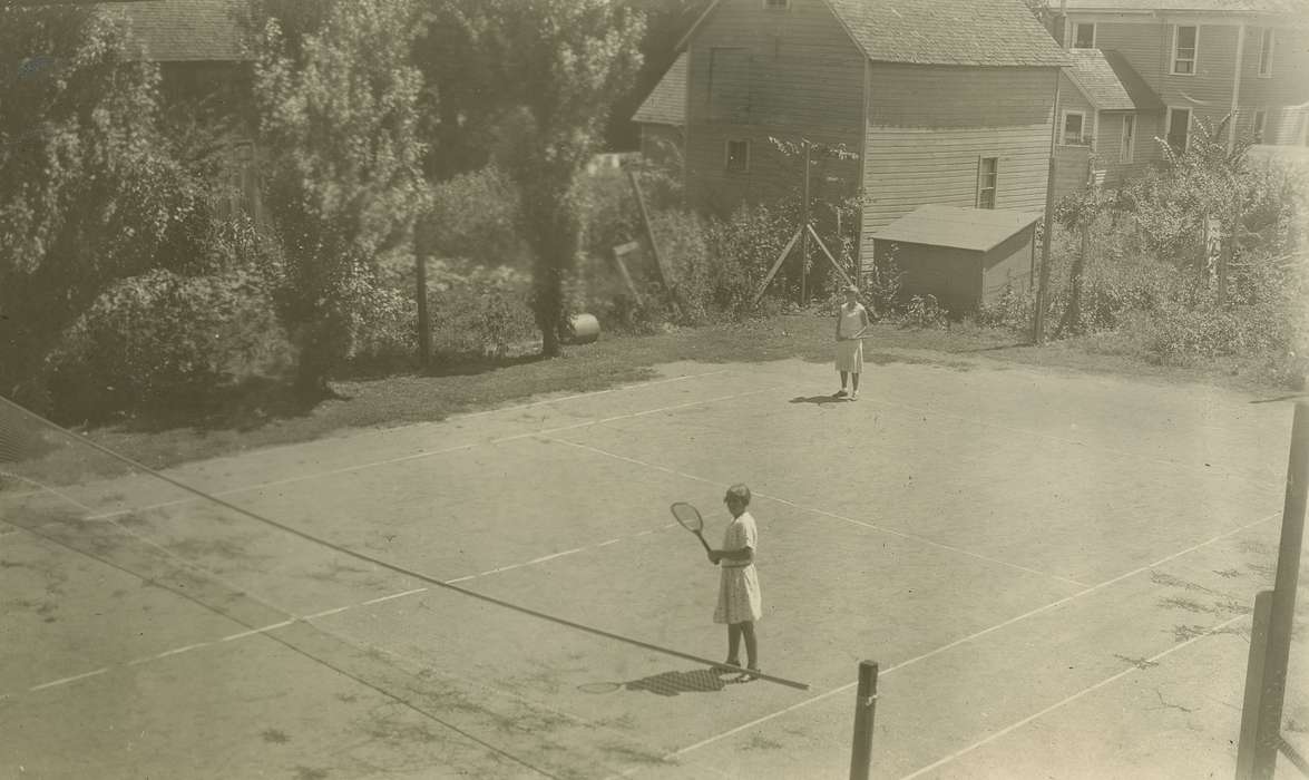 history of Iowa, Sports, tennis court, McMurray, Doug, Iowa, Children, Webster City, IA, Iowa History, Outdoor Recreation, tennis