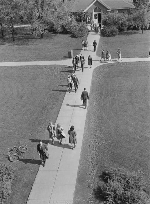 iowa state university, history of Iowa, Iowa History, Library of Congress, Aerial Shots, Iowa, students, classmates, Schools and Education, campus