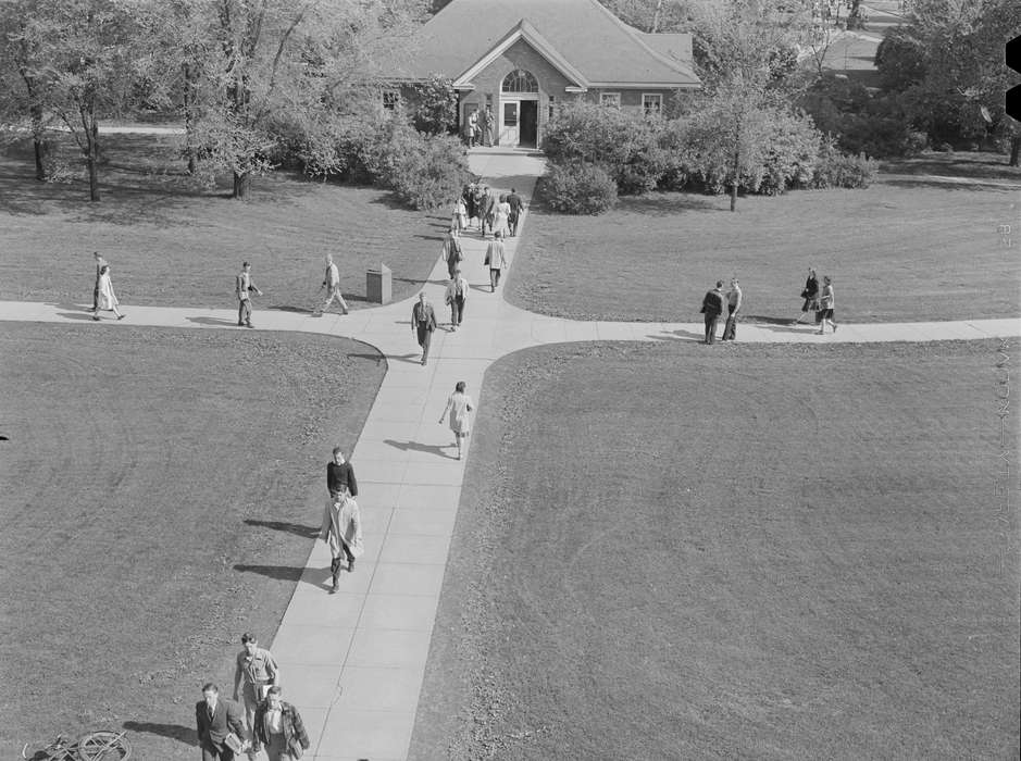 iowa state university, history of Iowa, Iowa History, Library of Congress, Aerial Shots, Iowa, students, classmates, Schools and Education, campus