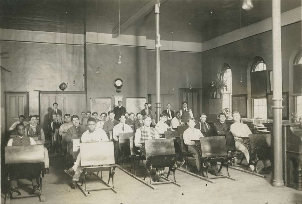 history of Iowa, Iowa History, anamosa state penitentiary, Prisons and Criminal Justice, classroom, Anamosa State Penitentiary Museum, Iowa, Anamosa, IA, Schools and Education