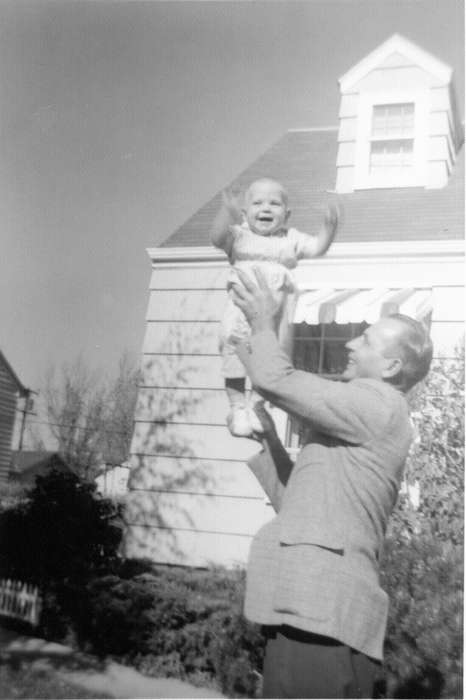 baby, Iowa, Schall, Michael, Families, Leisure, Children, history of Iowa, father, Norwalk, IA, Iowa History