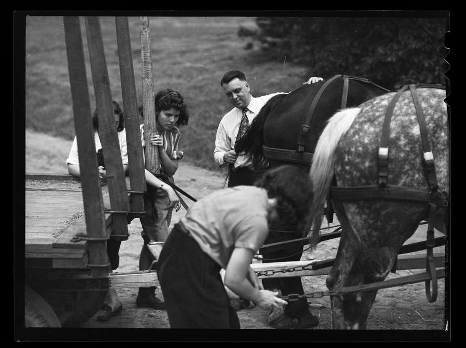 history of Iowa, Storrs, CT, Iowa History, Archives & Special Collections, University of Connecticut Library, Iowa