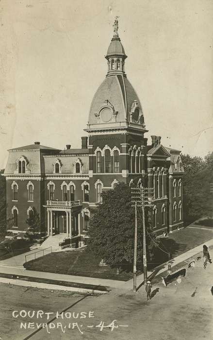 Dean, Shirley, history of Iowa, Iowa, Iowa History, Cities and Towns, Nevada, IA, courthouse