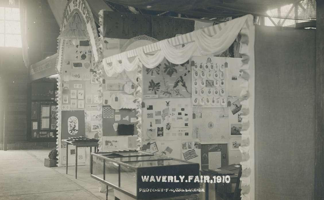flag, poster, history of Iowa, Iowa History, american flag, Waverly, IA, plants, Fairs and Festivals, Iowa, sign, Waverly Public Library