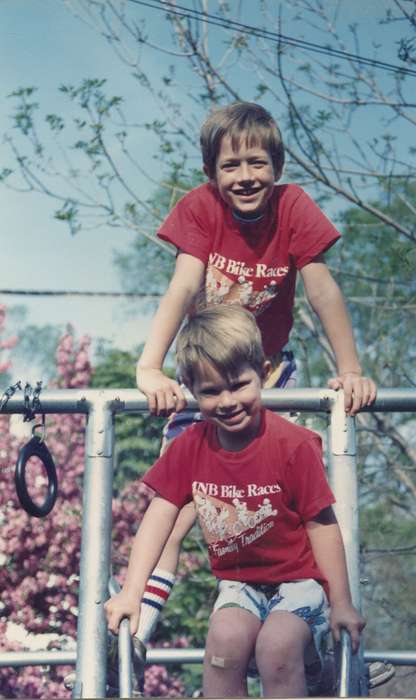 playground, history of Iowa, Iowa History, children, Spirit lake, IA, Iowa, Outdoor Recreation, Children, Hughes, Rick