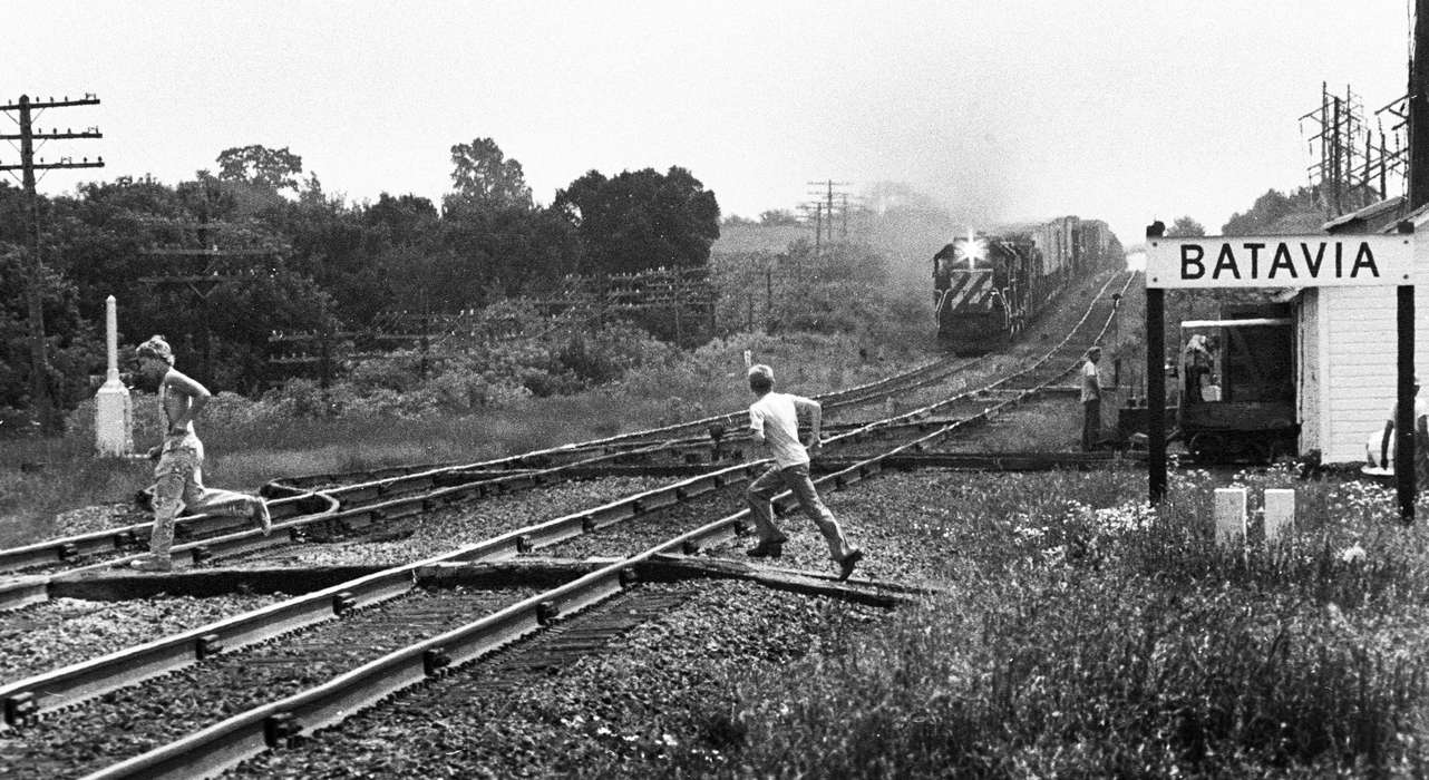 locomotive, history of Iowa, Lemberger, LeAnn, Batavia, IA, Motorized Vehicles, children, train, Iowa, Children, Iowa History, railroad