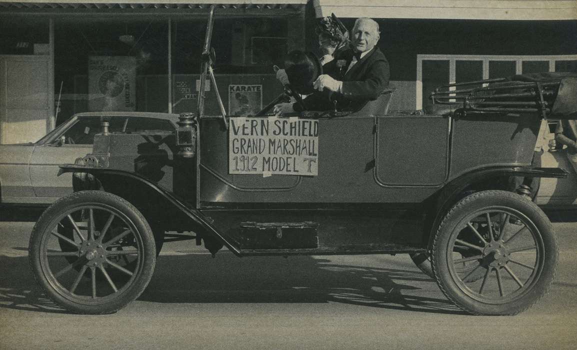 Waverly, IA, history of Iowa, Motorized Vehicles, outfit, Iowa, ford model t, sign, correct date needed, Waverly Public Library, ford, Entertainment, Iowa History