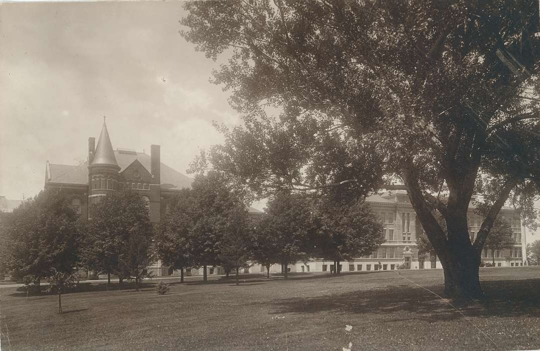 iowa state normal school, history of Iowa, Iowa, old admin, university of northern iowa, uni, lang hall, Iowa History, Schools and Education, University of Northern Iowa Museum, Cedar Falls, IA