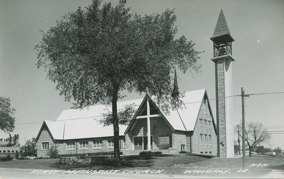 history of Iowa, Religious Structures, Iowa History, Waverly, IA, Iowa, Cities and Towns, Palczewski, Catherine, church