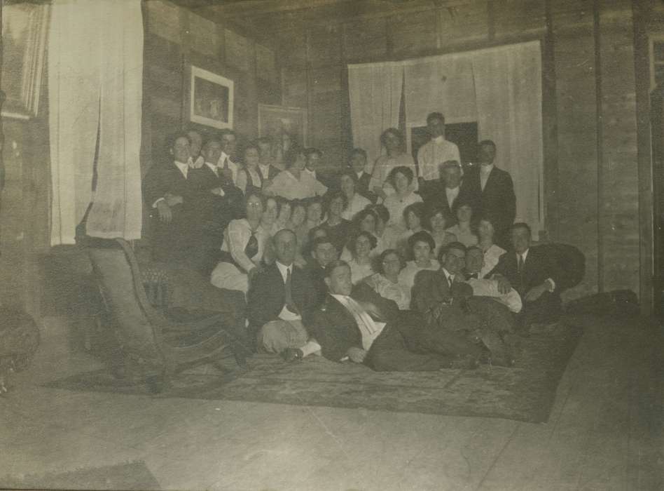 Portraits - Group, rocking chair, Iowa History, LeQuatte, Sue, Iowa, Schools and Education, Cedar Falls, IA, history of Iowa