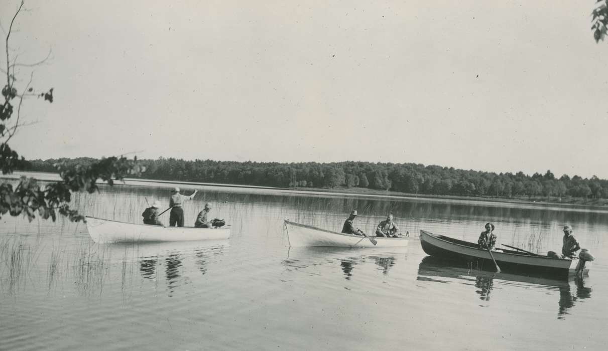 Travel, lake, history of Iowa, Iowa History, Inquadona, MN, Lakes, Rivers, and Streams, Iowa, Outdoor Recreation, boat, McMurray, Doug, paddles
