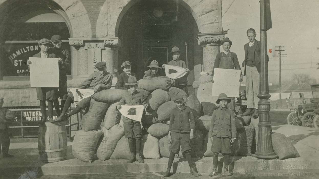 boy scouts, history of Iowa, Iowa, Iowa History, McMurray, Doug, Webster City, IA, Children