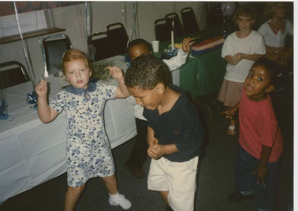 Waterloo, IA, history of Iowa, party, Iowa, african american, Children, People of Color, Iowa History, dancing, Barrett, Sarah