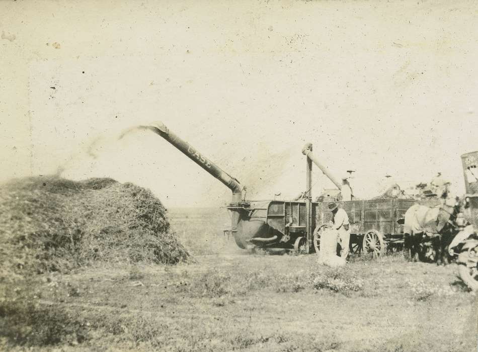 Iowa History, Iowa, IA, hay, Farms, Neessen, Ben, Farming Equipment, history of Iowa