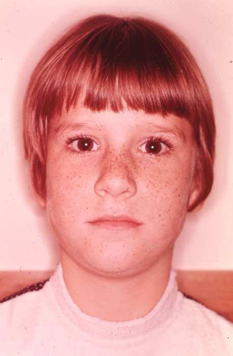history of Iowa, freckles, IA, Iowa History, haircut, Iowa, Zischke, Ward, Children, Portraits - Individual