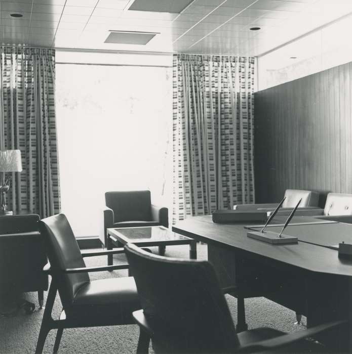 Iowa History, Waverly Public Library, Iowa, history of Iowa, furniture, building interior, IA, Labor and Occupations