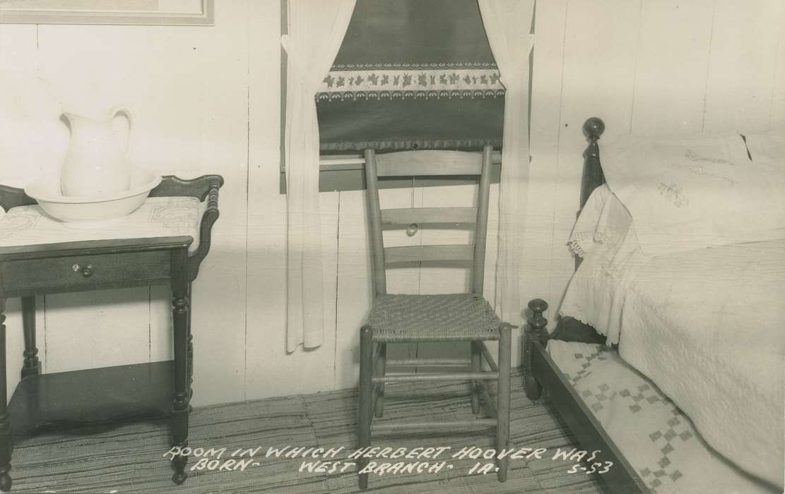 Palczewski, Catherine, Schools and Education, Iowa History, herbert hoover, West Branch, IA, Iowa, history of Iowa