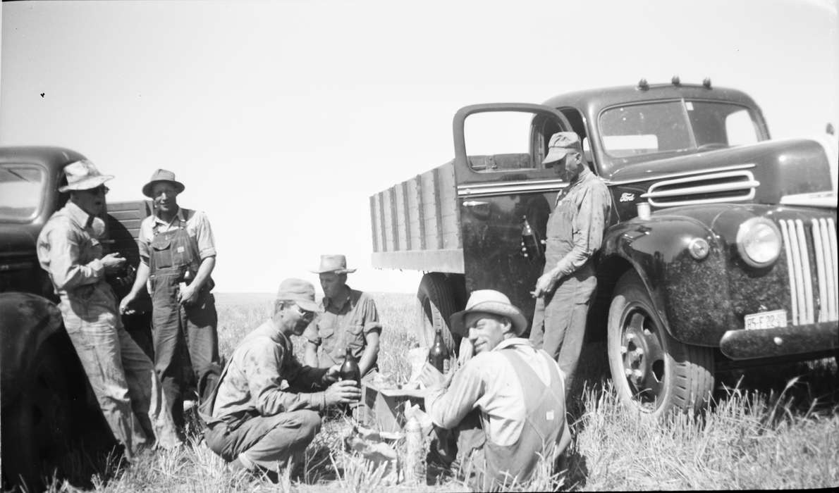 farmers, Motorized Vehicles, Farming Equipment, Iowa History, truck, Neola, IA, Farms, harvest, history of Iowa, Iowa, bottle, Dawson, Kathy, wheat, Food and Meals