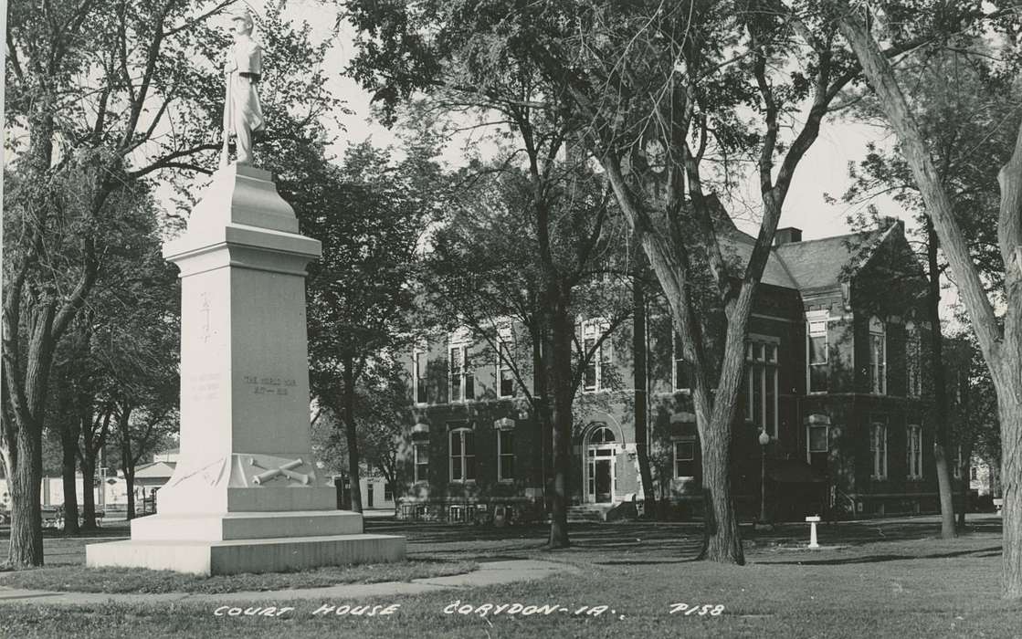 Dean, Shirley, history of Iowa, Iowa, Iowa History, Cities and Towns, Corydon, IA, courthouse
