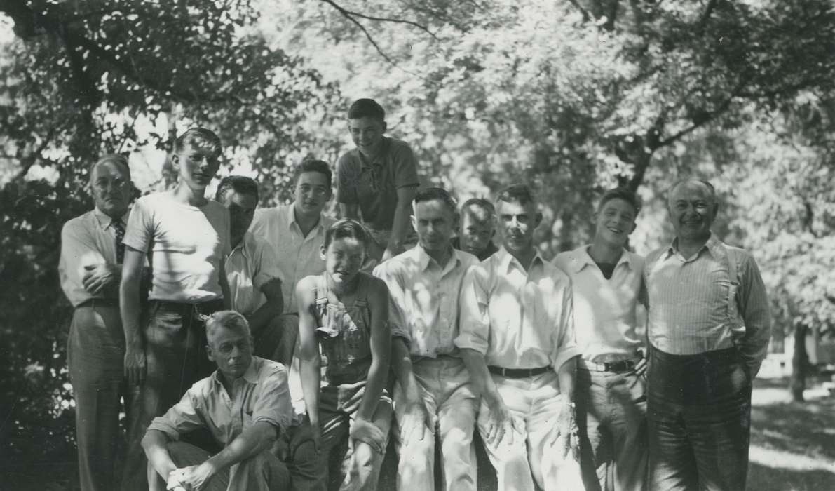 Portraits - Group, Clear Lake, IA, history of Iowa, Iowa, Iowa History, McMurray, Doug