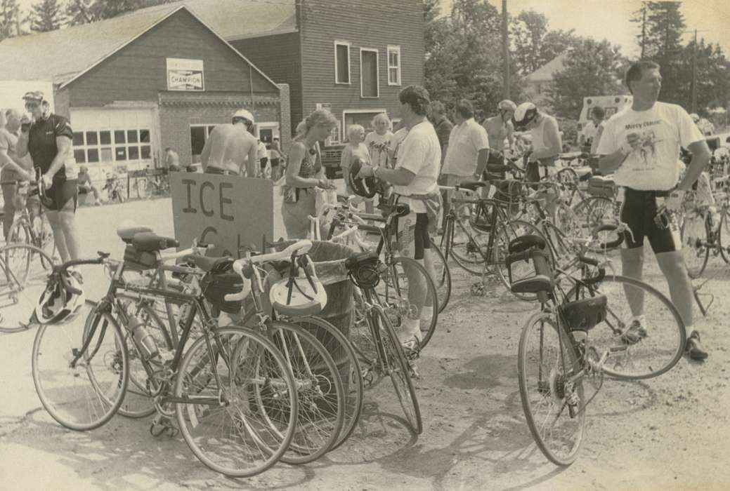 Outdoor Recreation, ice, ragbrai, Iowa, Waverly Public Library, Bremer, IA, Leisure, biker, Sports, bicycle, history of Iowa, helmet, Iowa History