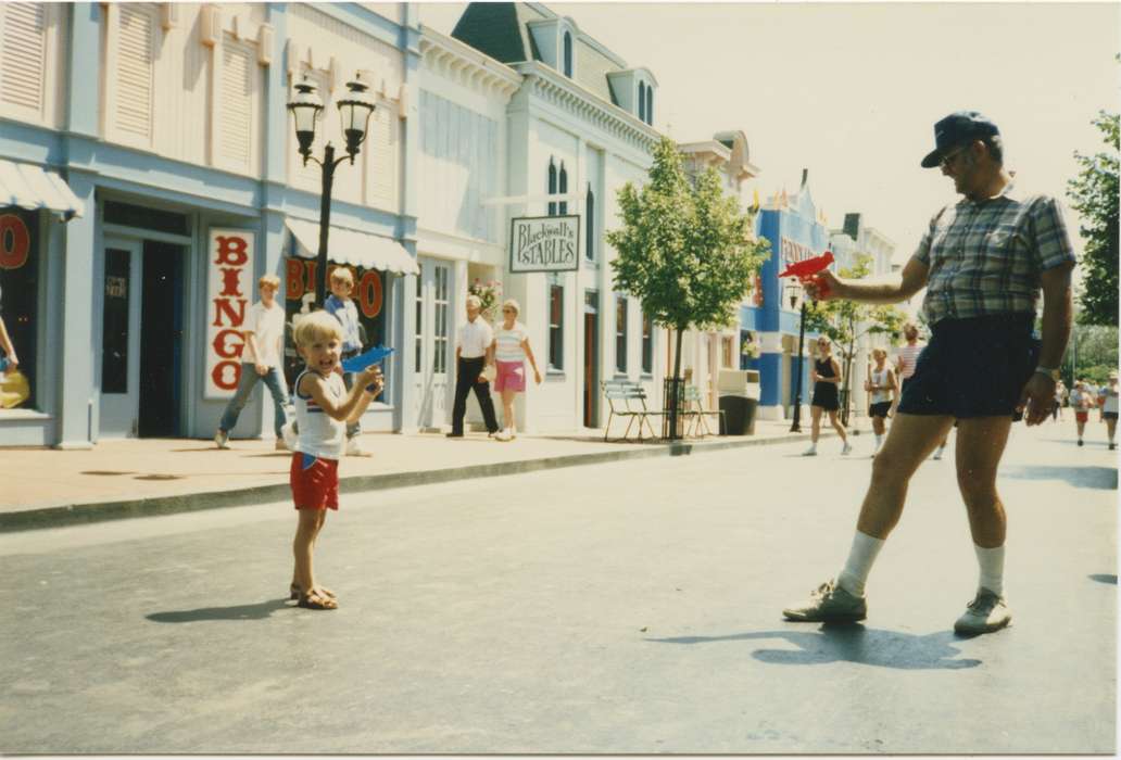 water gun, Altoona, IA, history of Iowa, Iowa History, Families, gun, adventureland, Newhall, Rich and Sue, Iowa, Cities and Towns, silly, Children, Leisure